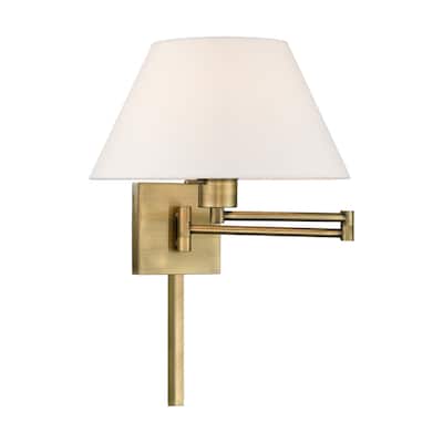 Livex Lighting Single Light 12" Tall Wall Sconce