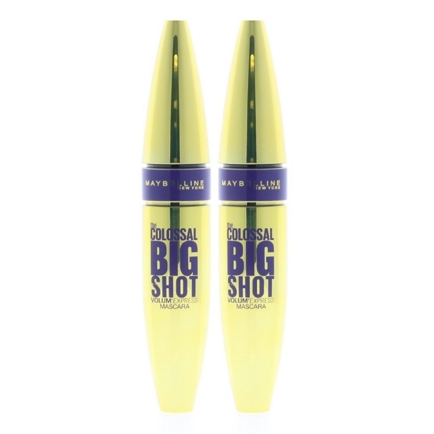 Shop Maybelline Volum Express The Colossal Big Shot Mascara Very Black 9 5 Ml 2 Pack Overstock 31511654