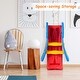preview thumbnail 8 of 9, Costway Children Kids Junior Folding Climber Play Slide Indoor Outdoor - 52.5'' x 24'' x 28''