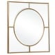 preview thumbnail 2 of 4, Uttermost Stanford Gold Square Mirror
