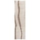 preview thumbnail 17 of 33, SAFAVIEH Florida Shag Assa Stripe 1.2-inch Thick Rug 2'3" x 8' Runner - Cream/Dark Brown - Runner
