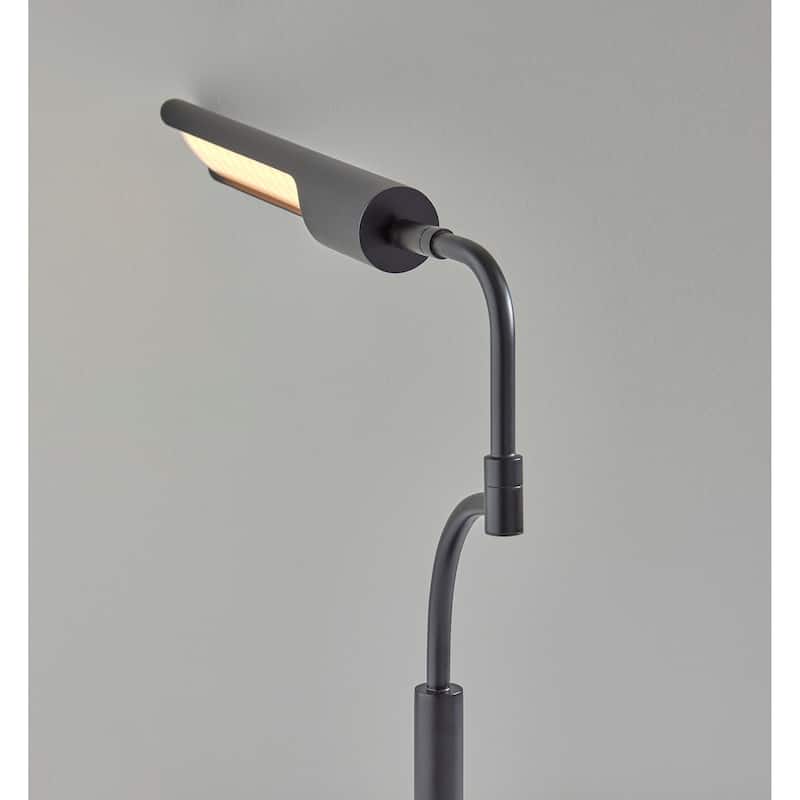 Zane LED Desk Lamp w. Smart Switch- Black