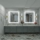 preview thumbnail 20 of 72, LED Bathroom Mirror with UL Listed, High Brightness, Anti-Fog, 3 Color Temperature, Dimmable
