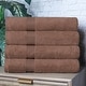 preview thumbnail 91 of 105, Superior Heritage Egyptian Cotton Absorbent Bath Towel Set of 4