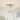 Luxury Nickel Faceted Crystals Tiered Semi-flush Mount Ceiling Light