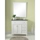 preview thumbnail 120 of 127, Kenzie Bathroom Vanity Cabinet Set with Granite top 36 inch - Antique White