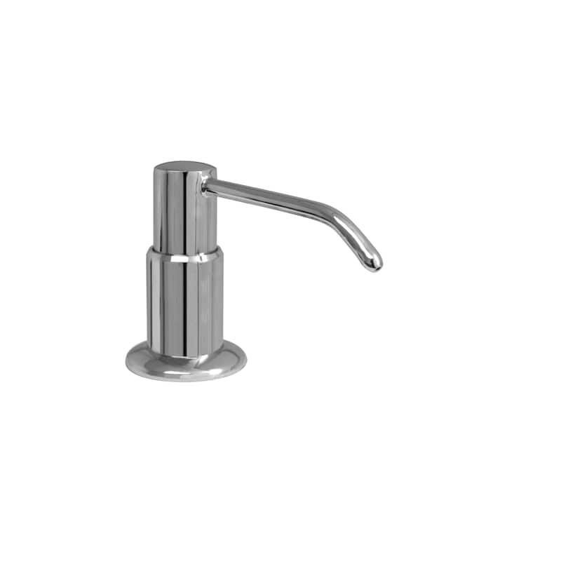 Whitehaus Deck Mounted Brass Soap Dispenser - Polished Chrome - Polished Chrome