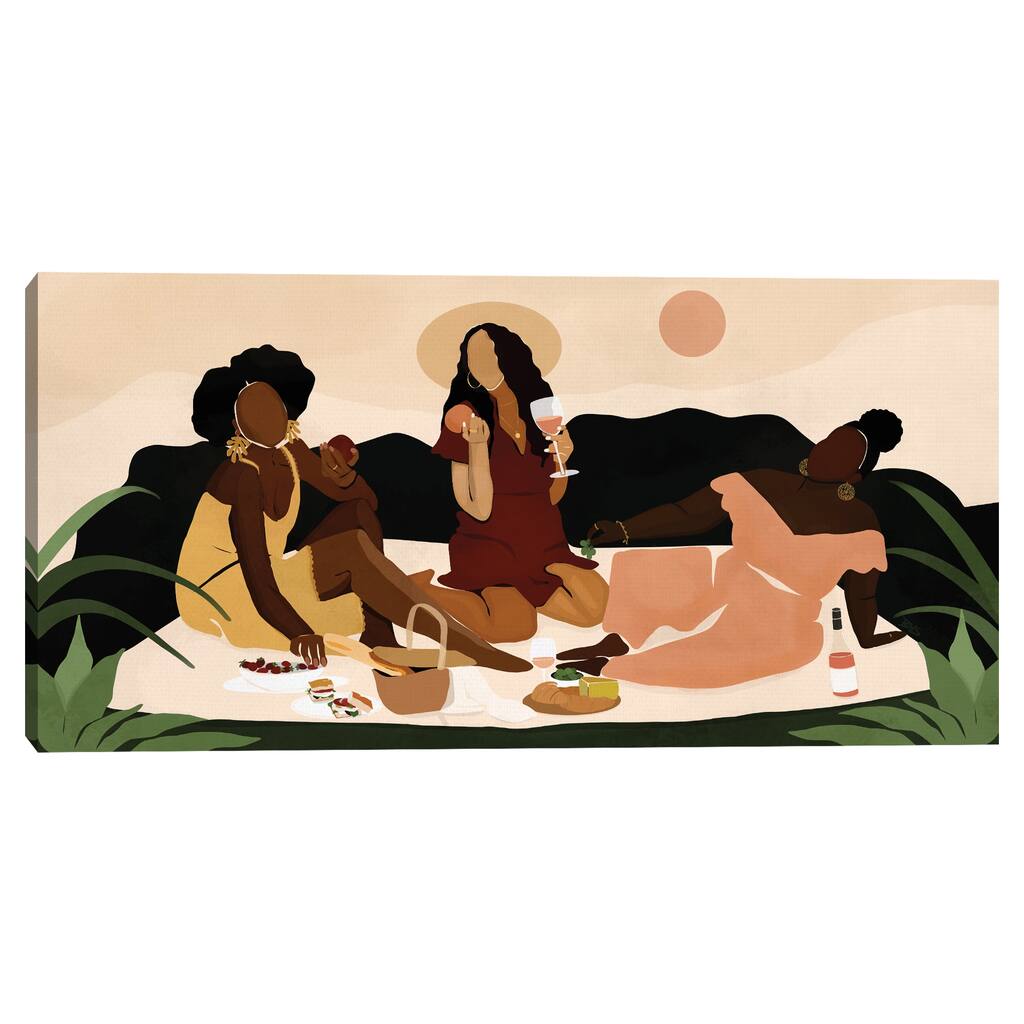 Sis-nic Canvas Art Print