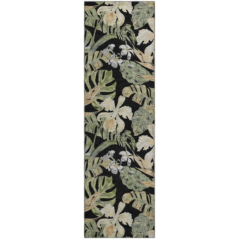 Premium Washable Super Soft Tropical Paradise Mayfield Rug