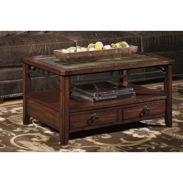 Ashley slate 2025 coffee table