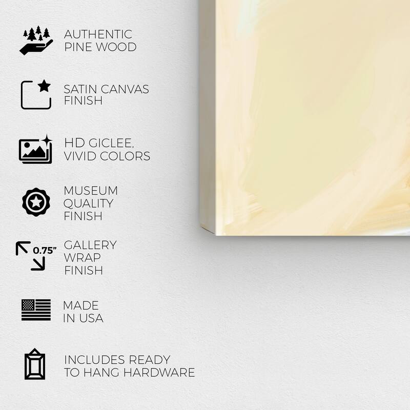 Wynwood Studio Canvas Abstract The Hidden Two Blue and Modern & Contemporary Wall Art Canvas Print