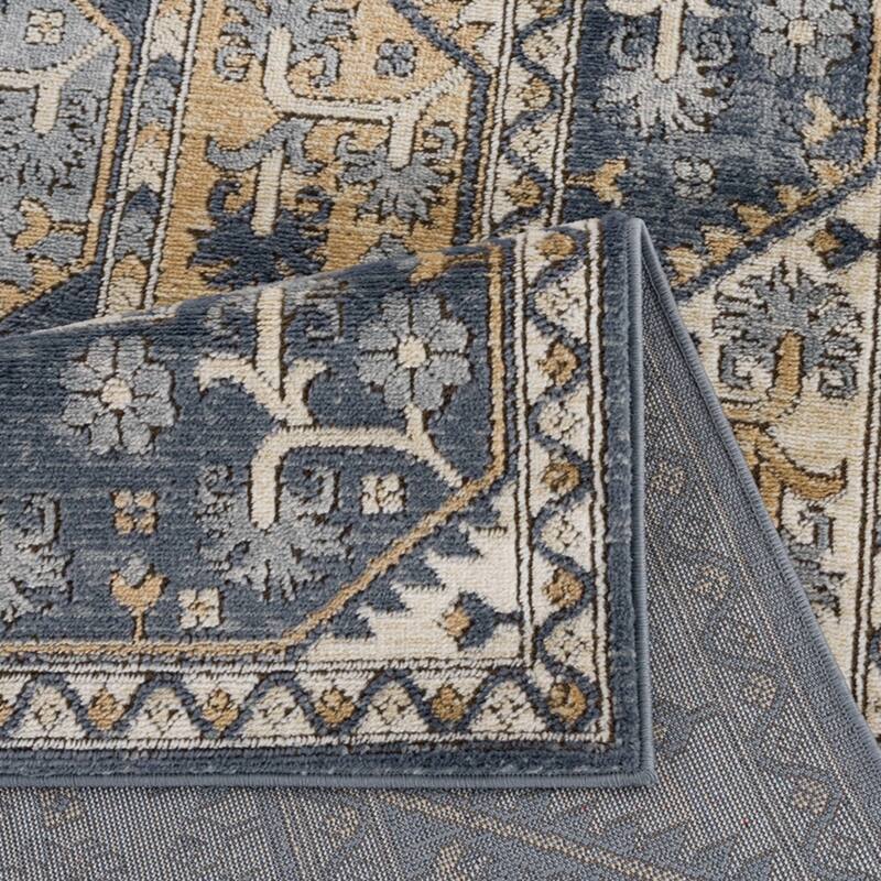 Tiled Border Area Rug,8' x 10' - 8' x 10'