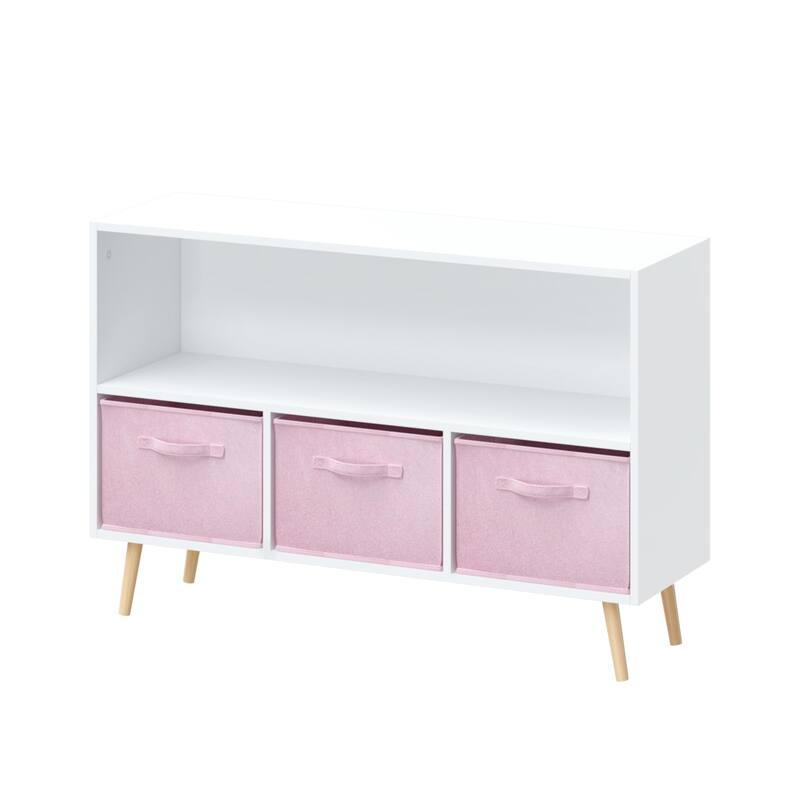 Children's Book Display, Toy Storage Cabinet Organizer