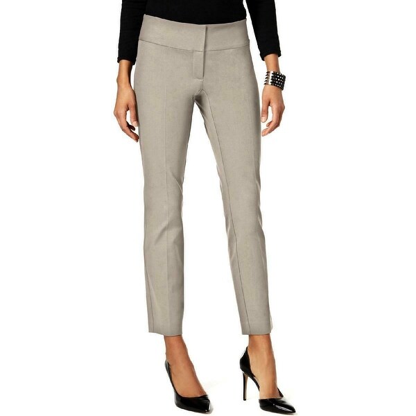 alfani slim leg tummy control pants