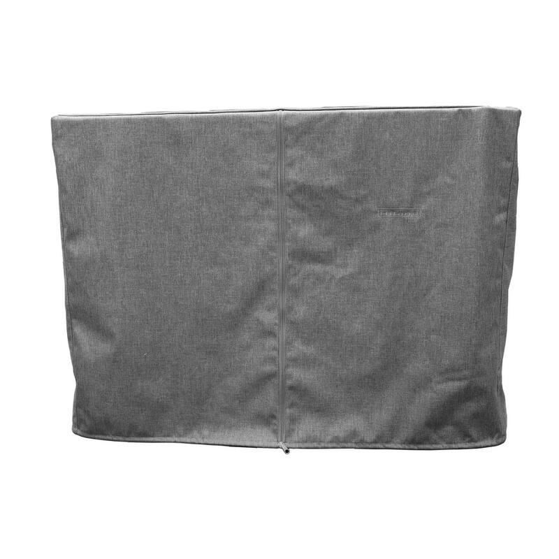 AZ Patio Heaters Square Fire Pit Commercial Cover in Gray - N/A - Grey