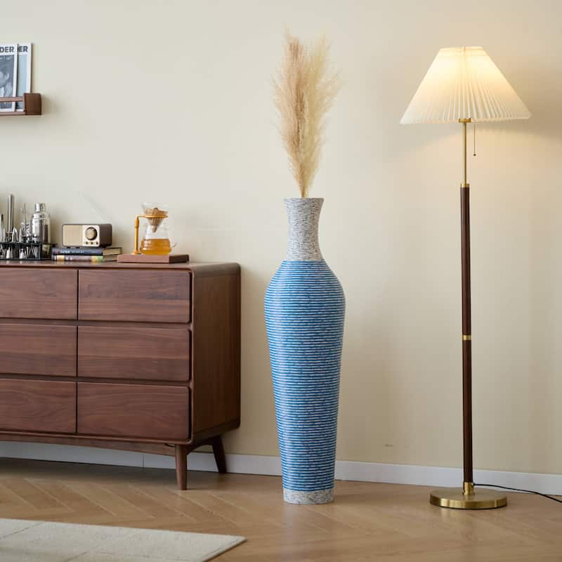 39-Inch Tall Standing Designer Floor Vase