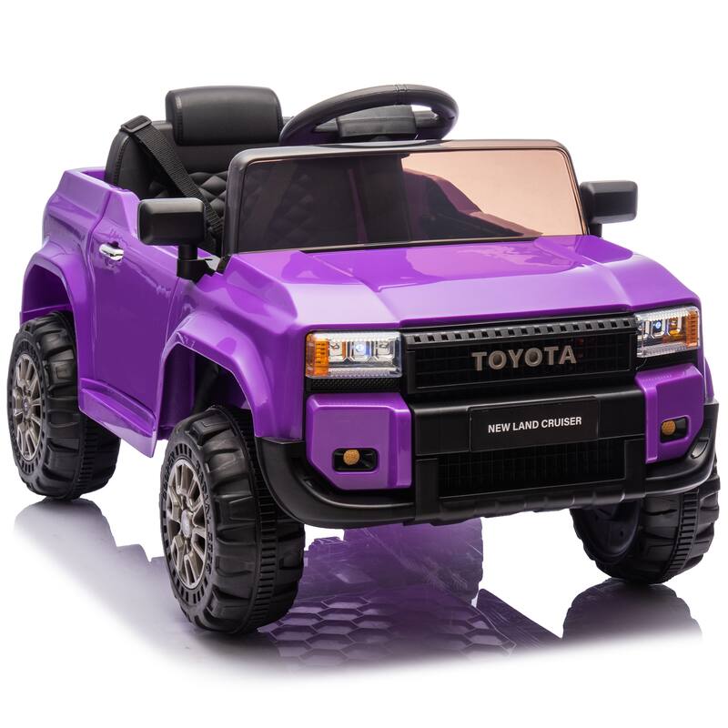 12V Kids Ride On Car W/Parents Control,Licensed Toyota LC250 2024,Four-wheel suspension,Adjustable volume,For Kids Aged 2-4