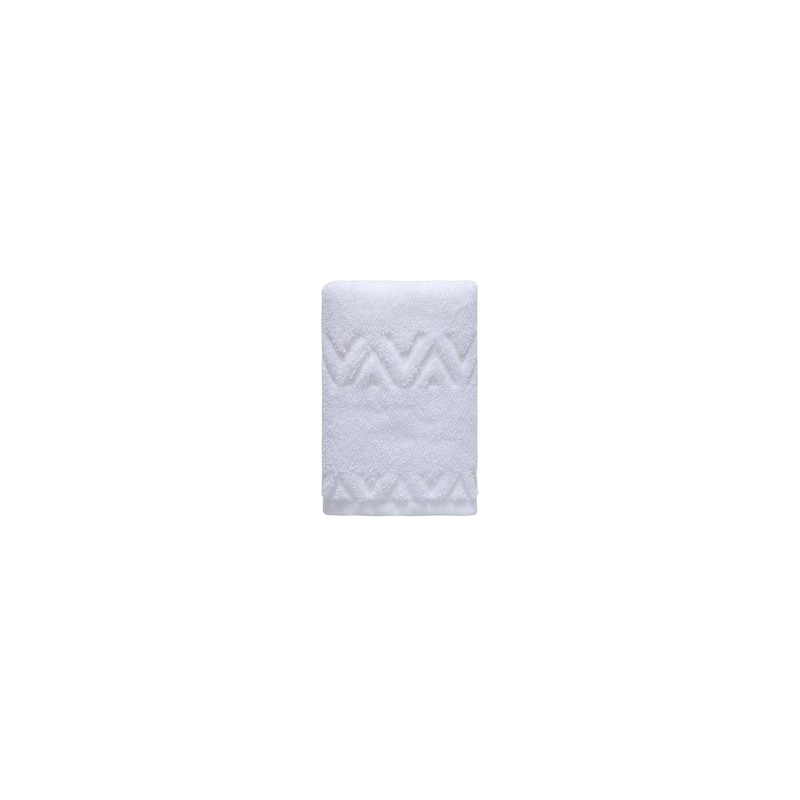 Ozan Premium Home 100% Turkish Cotton Sovrano Collection Luxury Hand Towel - White