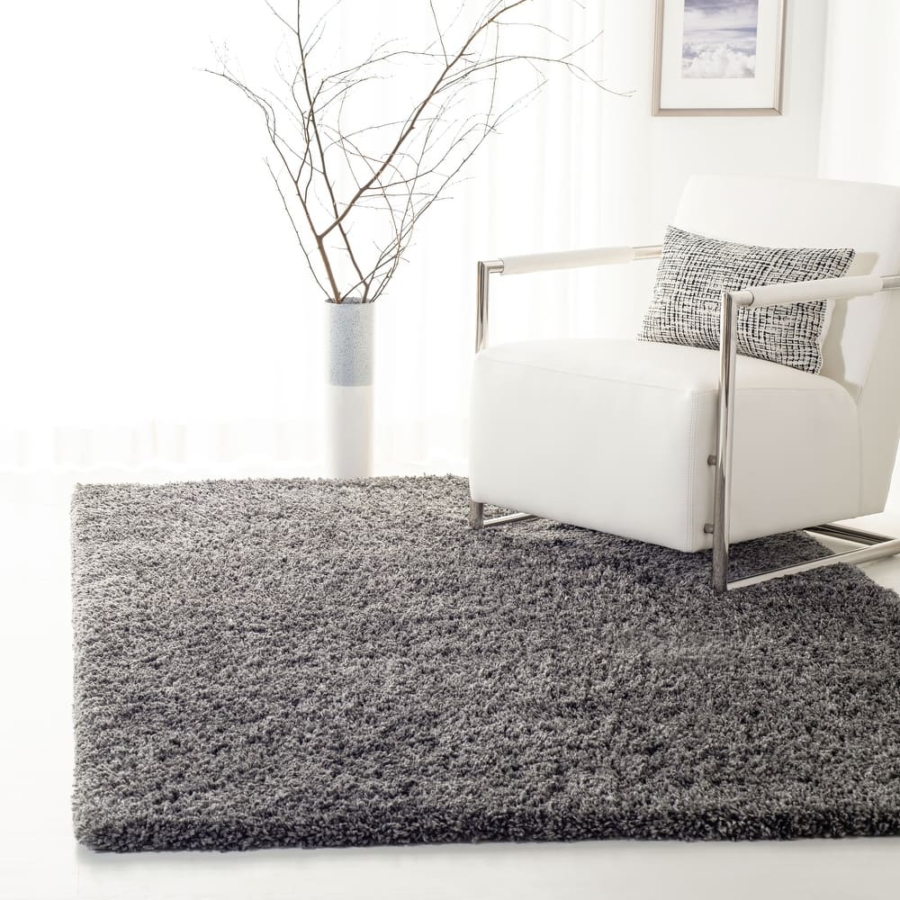 SAFAVIEH Fontana Shag Dagi Solid 2-inch Thick Rug