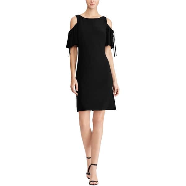 slim fit dress slacks Jovani 06637 - Tea Length A-Line Dress main image 0