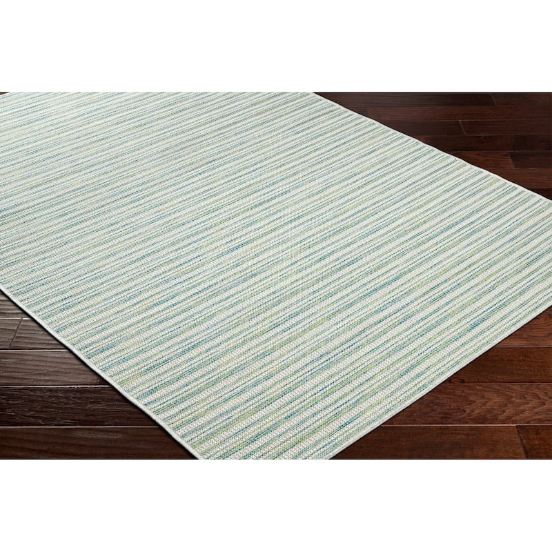 Livabliss Hampton Indoor/ Outdoor Classic Striped Area Rug