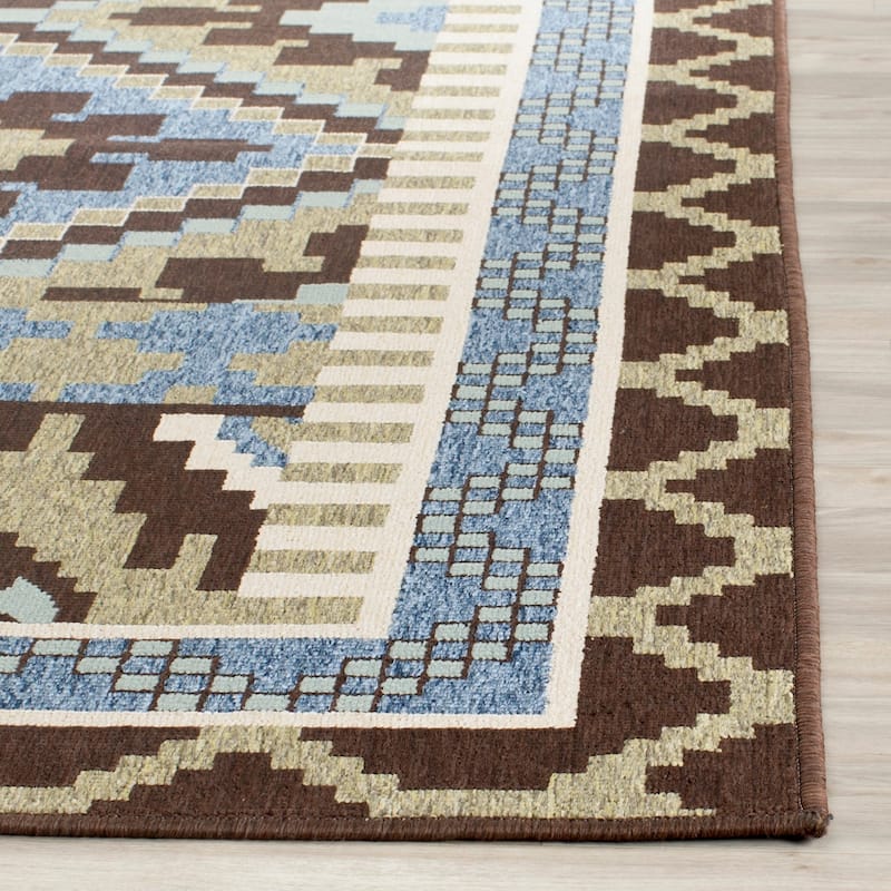 SAFAVIEH Veranda Vitaline Indoor/ Outdoor Waterproof Patio Backyard Rug