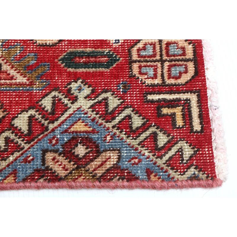 ECARPETGALLERY Hand-knotted Antalya Vintage Navy Wool Rug - 8'11 x 12'2