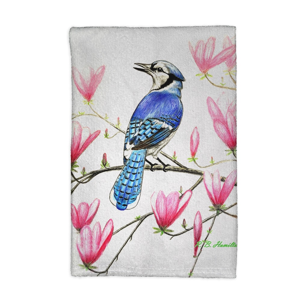 Blue Jay Kitchen Towel - 16x25