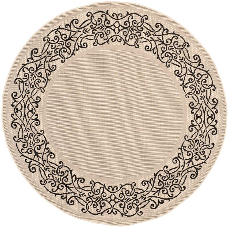 SAFAVIEH Courtyard Marylou Waterproof Patio Backyard Rug