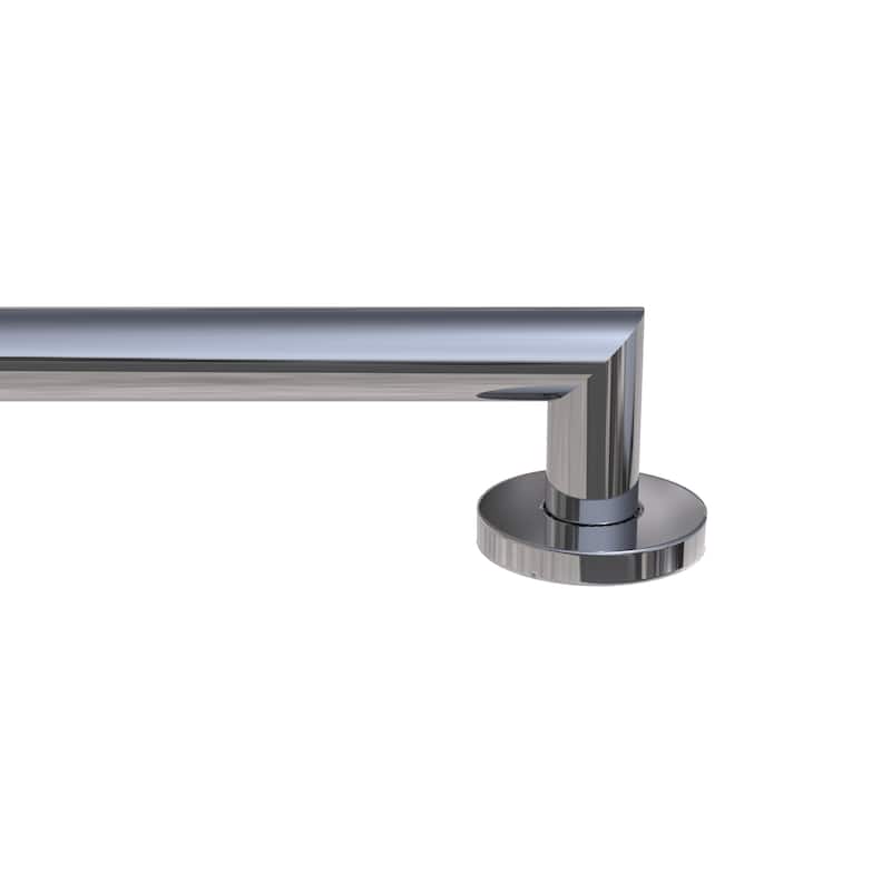 Keeney GB2024-16PC Architectural Grab Bar 1.25 Dia x 16 in., Polished Chrome