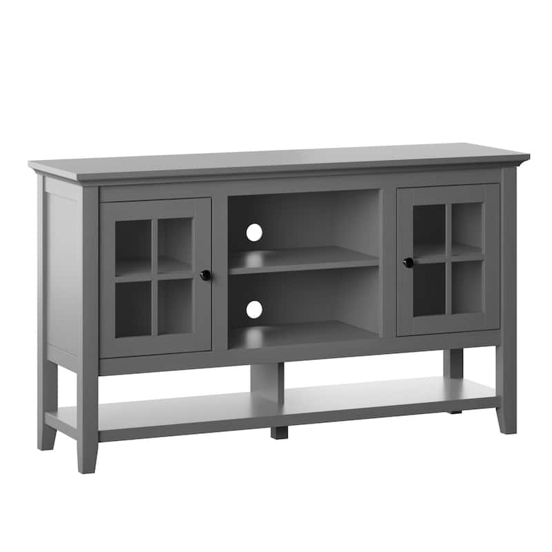 TV Stand for TVs up to 60" with Open Lower Storage