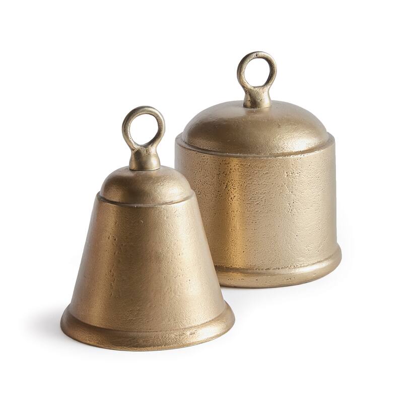 La Taverna Bells, Set Of 2 - Gold