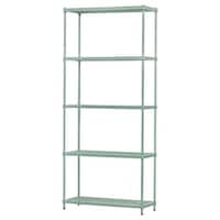 Popxstar 5 Tier Bookcase Bookshelf Modern Book Case For Books Corner Storage Organizer for Bedroom Home Office Kitchen Living Room