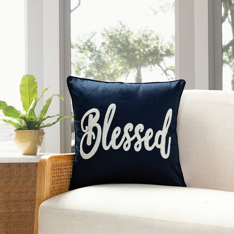Cottage Icons throw pillow - set of 2