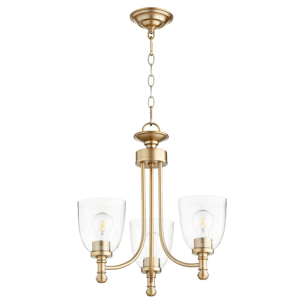 Quorum International Rossington 3 Light 18" Wide Chandelier