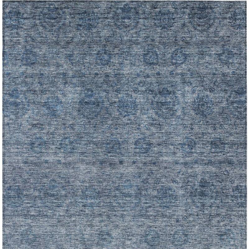 HomeRoots Floral Transitional Rectangle Outdoor Rug
