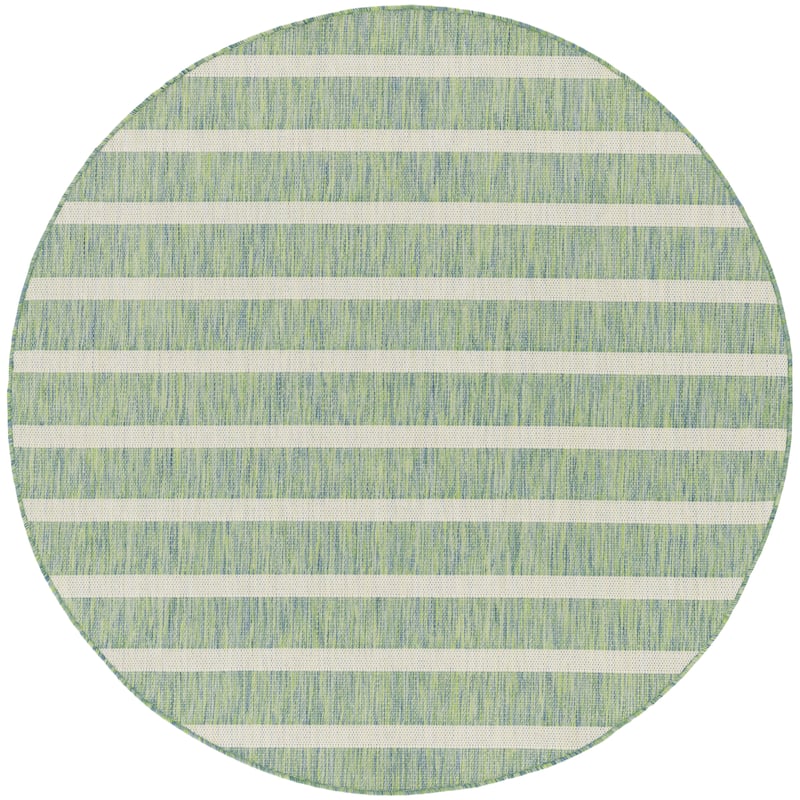 Nourison Positano Indoor/Outdoor Striped Area Rug