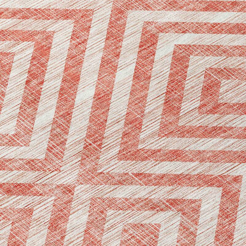 HomeRoots Geometric Transitional Rectangle Outdoor Rug