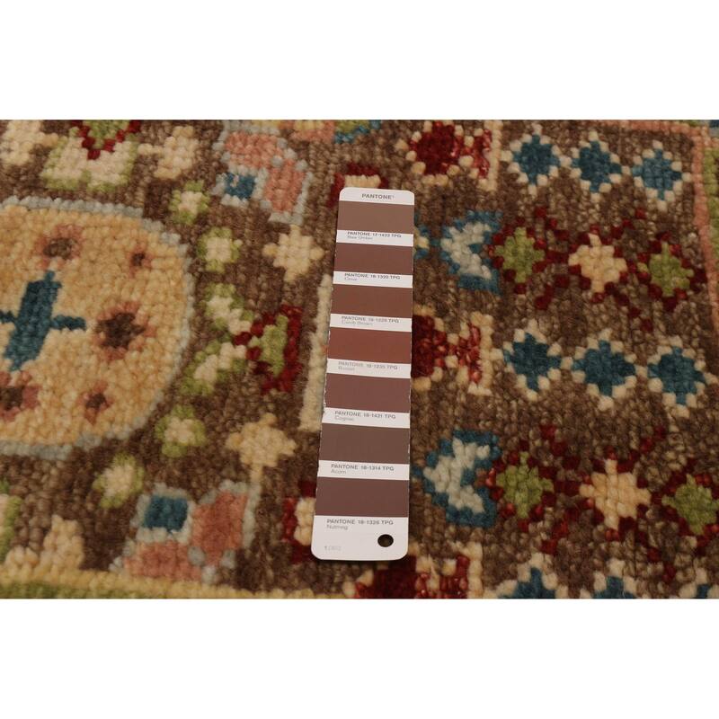 ECARPETGALLERY Hand-knotted Jules Serapi Brown Wool Rug - 9'0 x 12'0