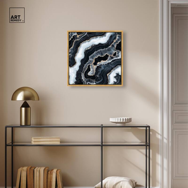 Aureate Ash Canvas by Art Remedy