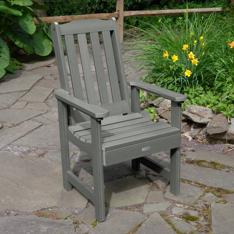 Lehigh Eco-friendly Dining Height Outdoor Armchair