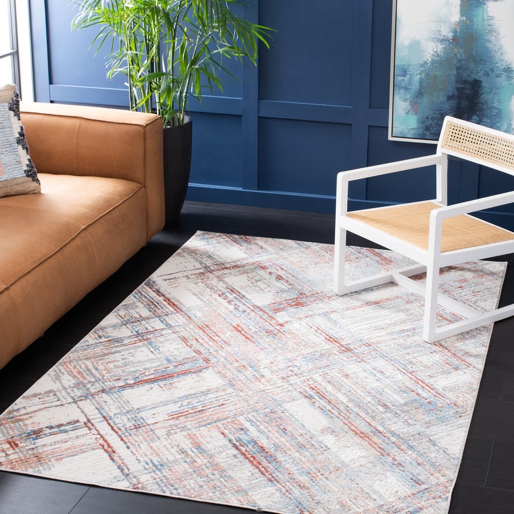 SAFAVIEH Shivan Cristele Modern Abstract Rug