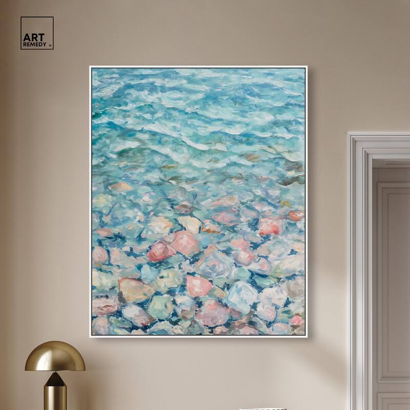 Turquoise Dream Canvas by Art Remedy