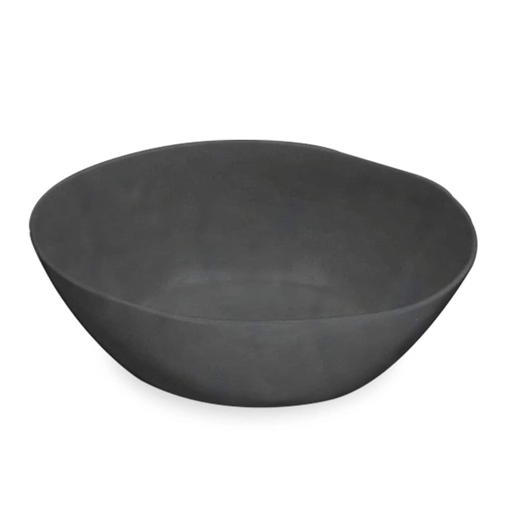 Abode Homewares Planta Merge Serving Bowl - Matte Black - 12"