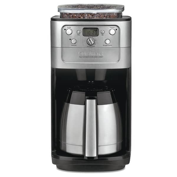 slide 2 of 4, Cuisinart DGB-900BC Burr Grind & Brew Thermal™ 12 Cup Automatic Coffeemaker, Stainless Steel