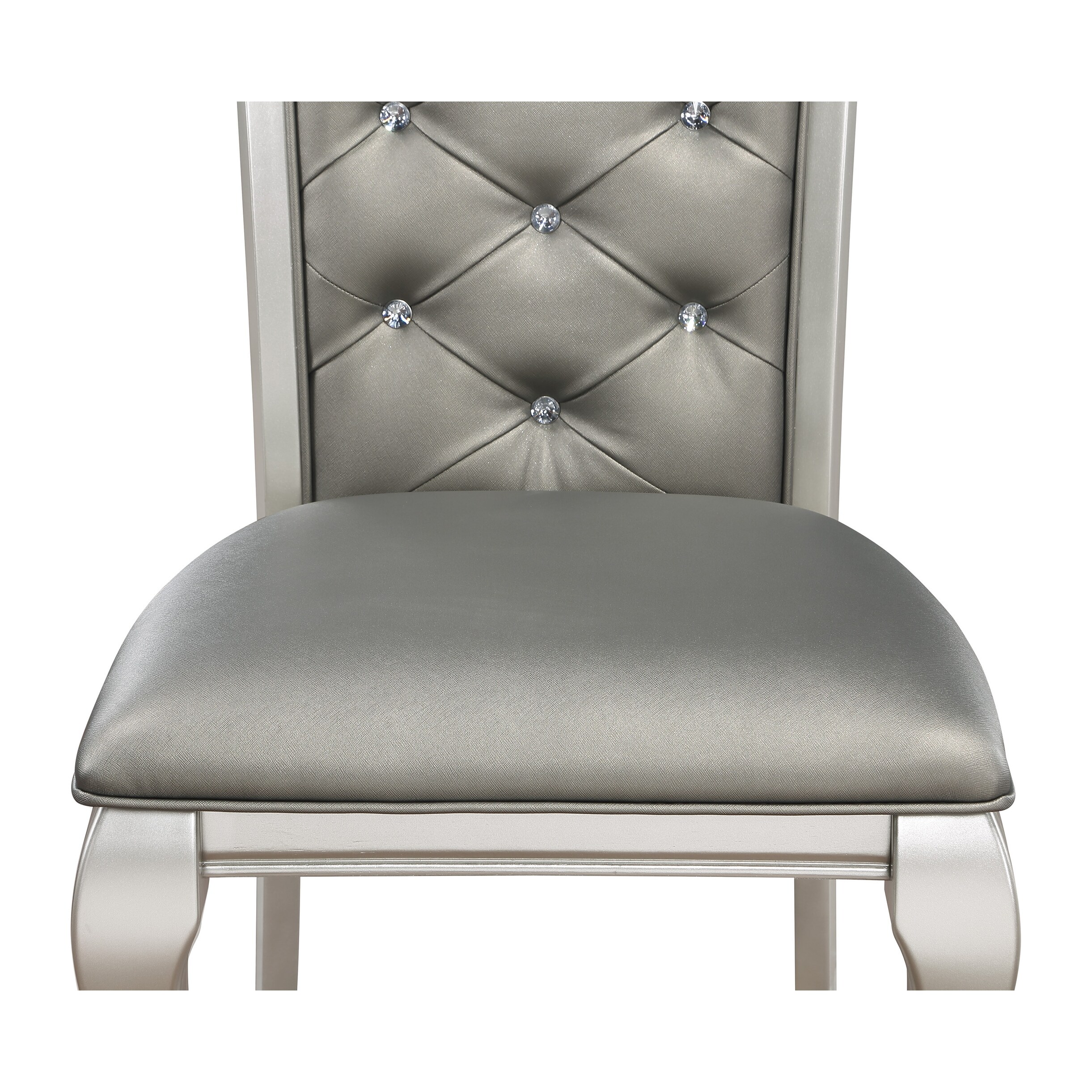 Modern Luxurious Upholstered King Louis Side Chairs Dining Chair(Set of 2)  - Bed Bath & Beyond - 38052898