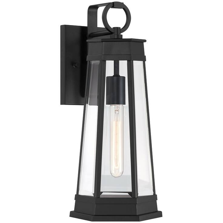 Savoy House 5-205 Payne 19" Tall Outdoor Wall Sconce - Matte Black