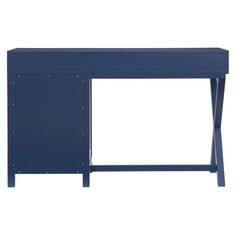 Linon Poppy Side Storage Desk