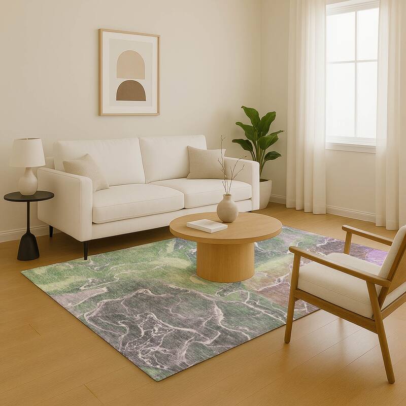 Premium Washable Super Soft Abstract Mayfield Rug