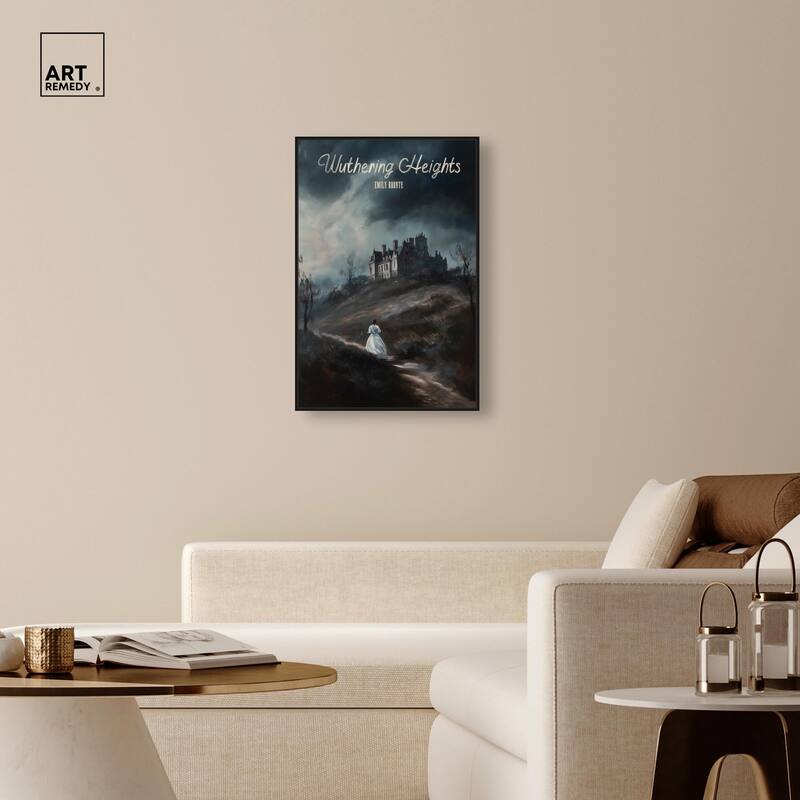 Wuthering Heights Cover Canvas by Art Remedy